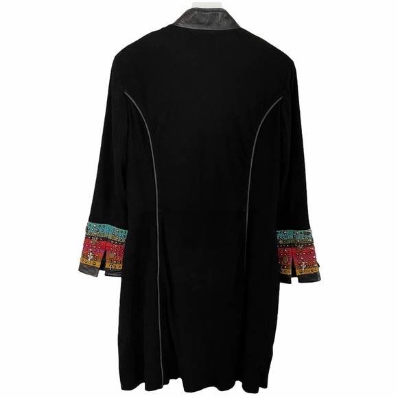 Double D Ranch Suede Charm Jacket in Black - Picture 4 of 11